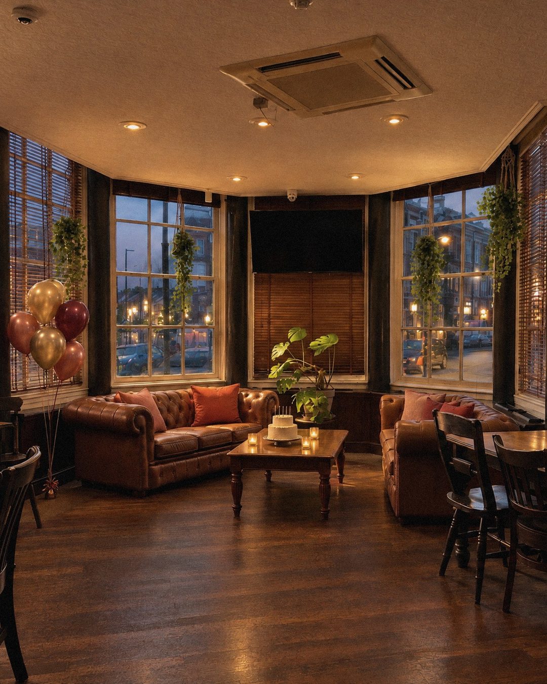 The Snug styled and ready before guests arrive